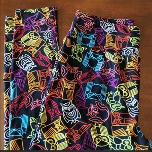 Lula Roe Owl Leggings